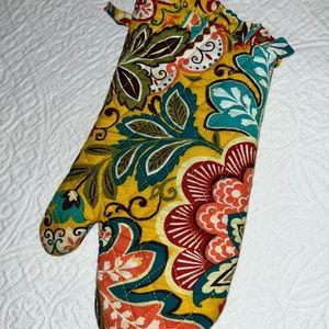 Vera Bradley Yellow Paisley Potholder